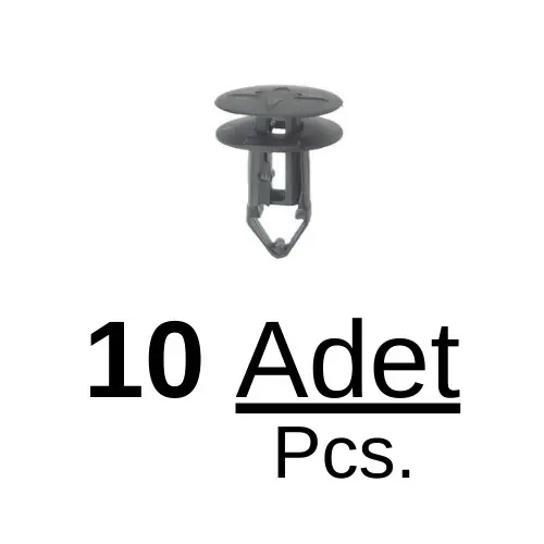 Set di 10 Clip per Paraurti e Griglia per Renault Dacia