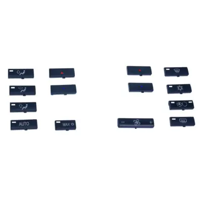 Set di 14 Pulsanti Pannello Climatizzazione per BMW 5 Series E39