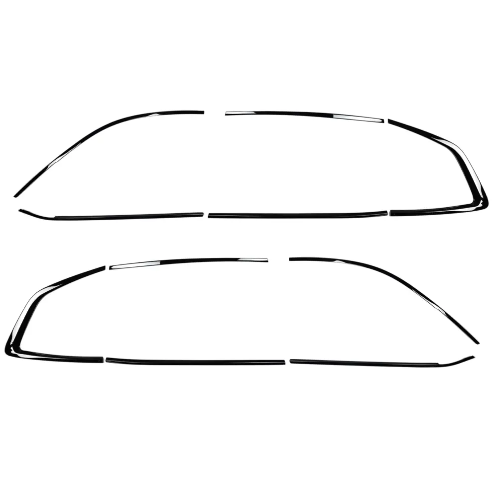 Set di Profili Decorativi Neri Lucidi per BMW X3 G01 dal 2017