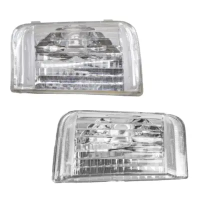 Set Indicatori Bianchi Specchietto Destro-sinistro per Fiat Ducato, Boxer