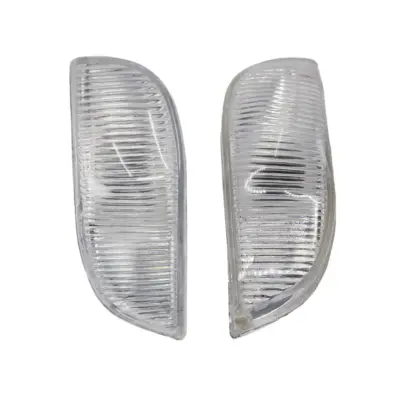 Set Indicatori Bianchi Specchio Destro-sinistro per Dacia Sandero, Logan, Clio