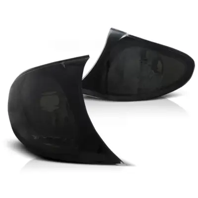Set Indicatori Tuning Anteriori Sinistro Destro Base Nera per BMW Serie 3 E46