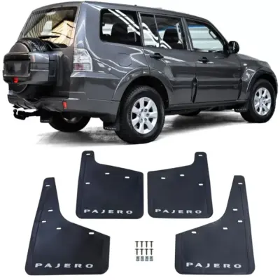 Set Paraspruzzi Anteriore e Posteriore per Mitsubishi Pajero 07-21