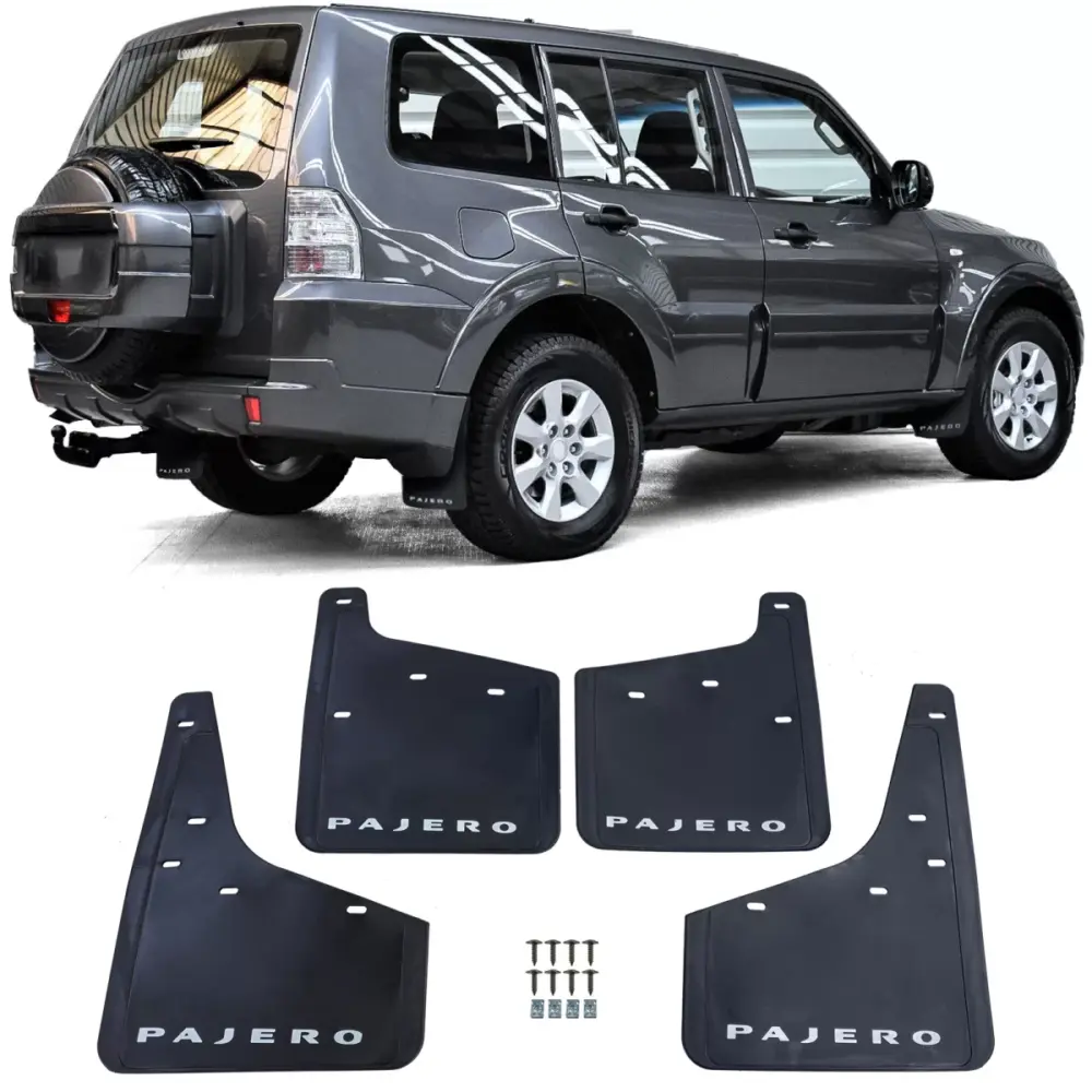 Set Paraspruzzi Anteriore e Posteriore per Mitsubishi Pajero 07-21