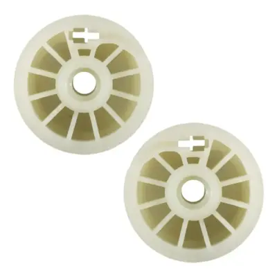 Set Pulegge Sollevamento Parabrezza Destro e Sinistro per Opel Corsa D