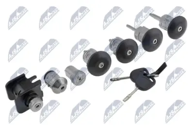 Set Serratura Lucchetto Completo per Ford Transit 2000-2006