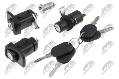 Set Serratura Lucchetto Porte con Chiavi per Fiat Panda 1989-2003
