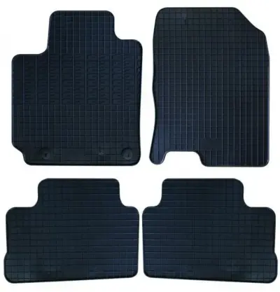 Set tappetini auto antiscivolo in gomma resistente per Hyundai Kona 2017-2023
