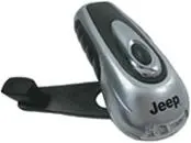 Set tappetini auto gomma antiscivolo per Jeep Lampada Dinamo Ricaricabile