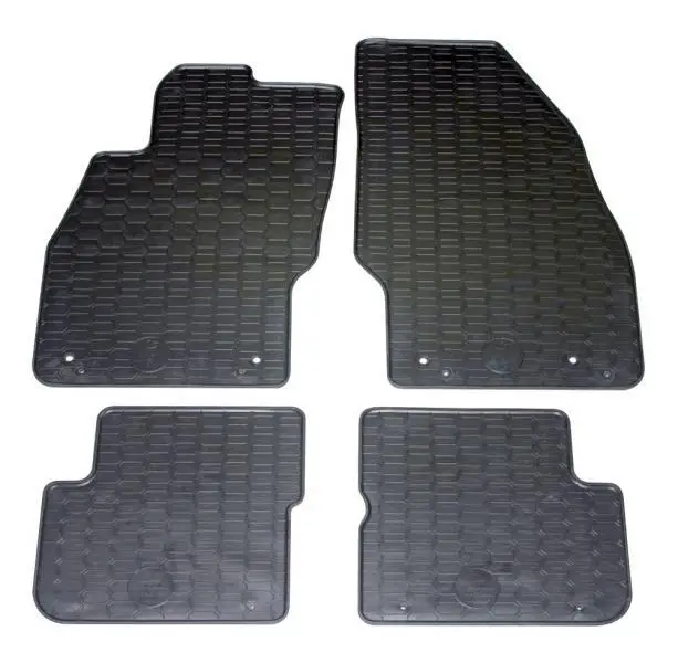 Set tappetini auto gomma antiscivolo resistente per Opel Corsa 2006-2019