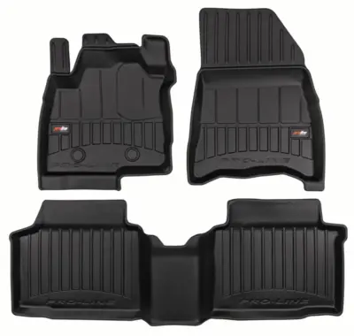 Set tappetini auto gomma antiscivolo TPE per Dacia Duster III dal 2024, 4x4)