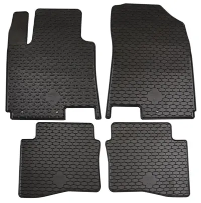Set tappetini auto gomma antiscivolo TPE per Hyundai i20 . Coup� dal 2015