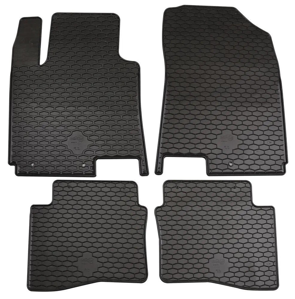 Set tappetini auto gomma antiscivolo TPE per Hyundai i20 . Coup� dal 2015