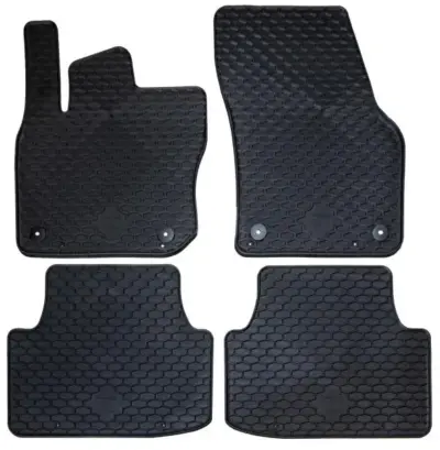 Set tappetini auto gomma antiscivolo TPE per Volkswagen Tiguan III dal 2023