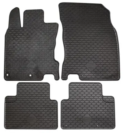 Set tappetini auto gomma antiscivolo TPE resistente per Nissan Qashqai 2014-2021