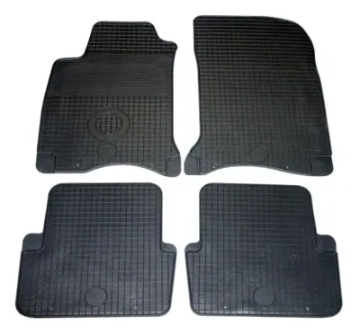 Set tappetini auto gomma antiscivolo TPE su misura per Renault Laguna dal 2001