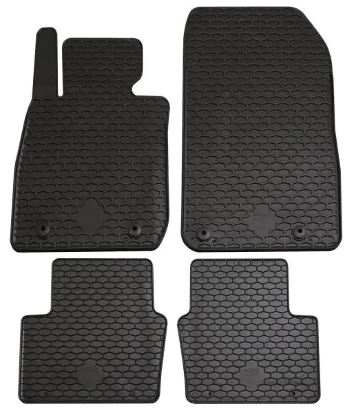 Set tappetini auto gomma antiscivolo TPE su per Mazda 2 dal 2015, CX-3 dal 2015