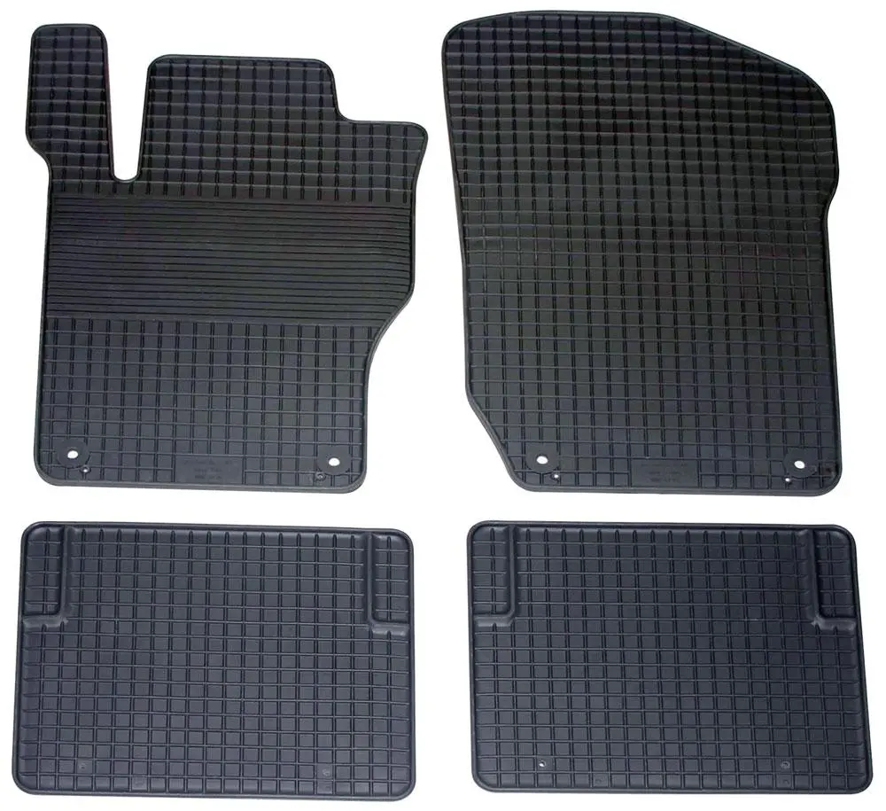 Set tappetini auto gomma antiscivolo TPE su per Mercedes Classe M dal 2005