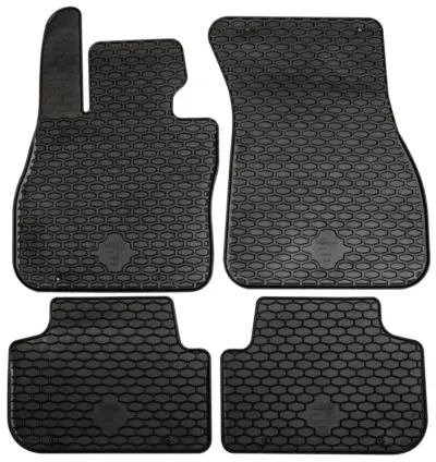 Set tappetini auto gomma per BMW Serie 1 dal 2019, Serie 2 Gran Coup� dal 2019