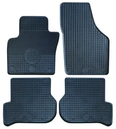 Set tappetini auto gomma per Seat Altea/Altea XL 2004-2009, Leon 2005-2009