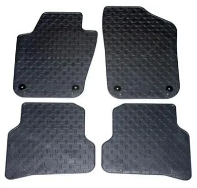 Set tappetini auto gomma per Seat Ibiza dal 2008, Ibiza 2008-2017, ST dal 2010