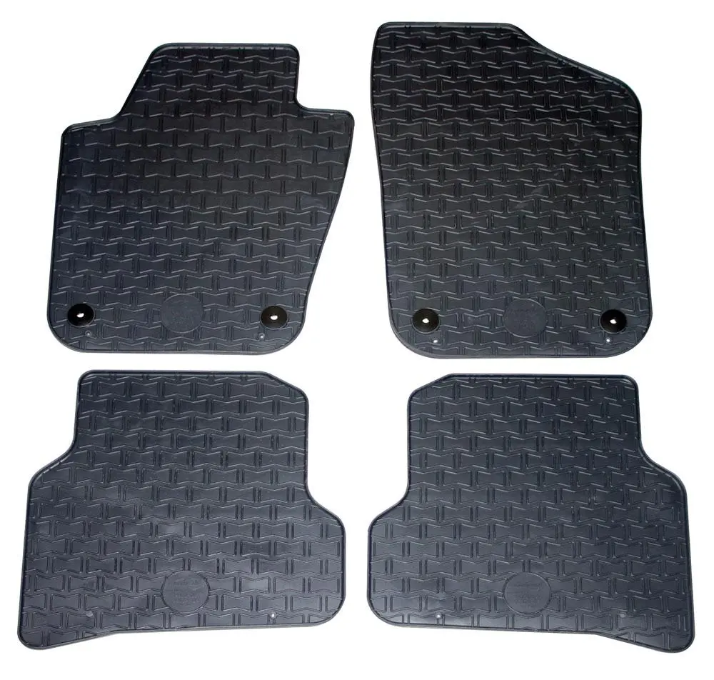Set tappetini auto gomma per Seat Ibiza dal 2008, Ibiza 2008-2017, ST dal 2010