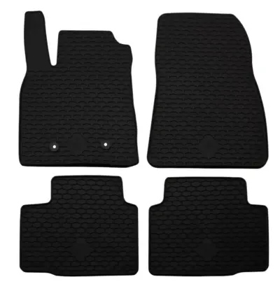 Set tappetini auto gomma TPE antiscivolo per Dacia Duster III dal 2024, Gpl)