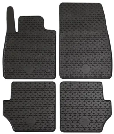 Set tappetini auto gomma TPE antiscivolo per Ford Fiesta dal 2017, Puma dal 2019