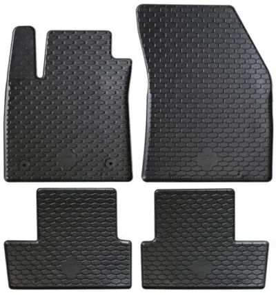 Set tappetini auto gomma TPE antiscivolo per Renault Megane IV, Sporter dal 2016