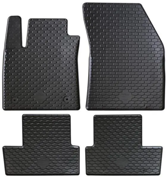 Set tappetini auto gomma TPE antiscivolo per Renault Megane IV, Sporter dal 2016