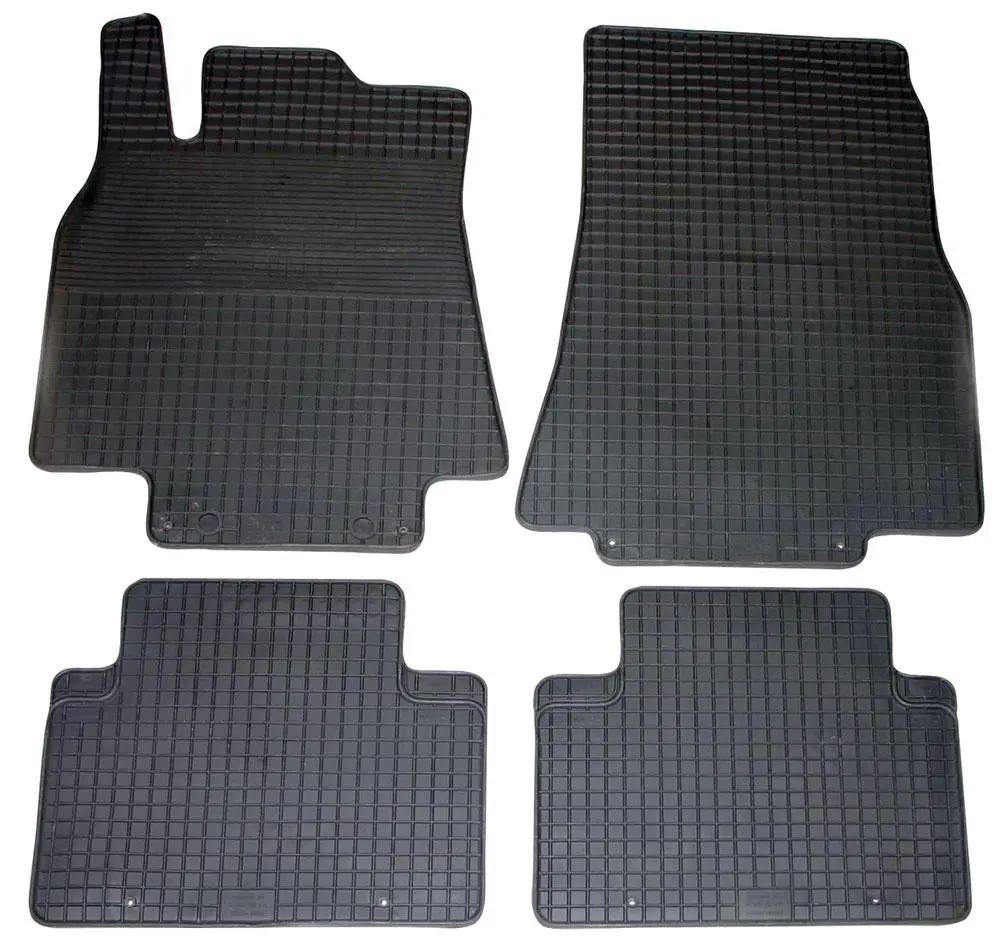 Set tappetini auto gomma TPE per Mercedes Classe A 2004-2012, Classe B 2005-2011