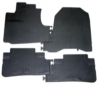 Set tappetini auto in gomma antiscivolo impermeabili per Honda Cr-V 2007-2012