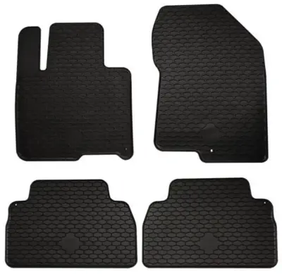 Set tappetini auto in gomma antiscivolo per Hyundai Santa Fe IV 2018-2024