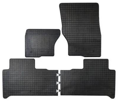 Set tappetini auto in gomma antiscivolo per Land Rover Discovery dal 2017