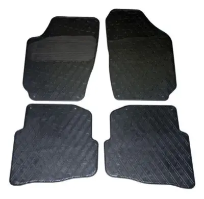 Set tappetini auto in gomma antiscivolo per Skoda Fabia, Wagon 1999-2007