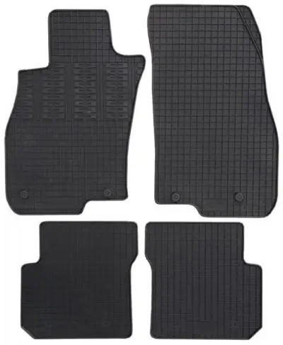 Set tappetini auto in gomma antiscivolo resistente per Alfa Romeo Mito dal 2008