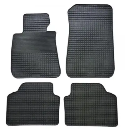 Set tappetini auto in gomma antiscivolo resistente per BMW Serie 3 2005-2012