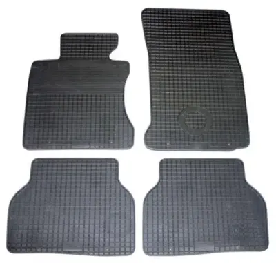 Set tappetini auto in gomma antiscivolo resistente per BMW Serie 5 2003-2010