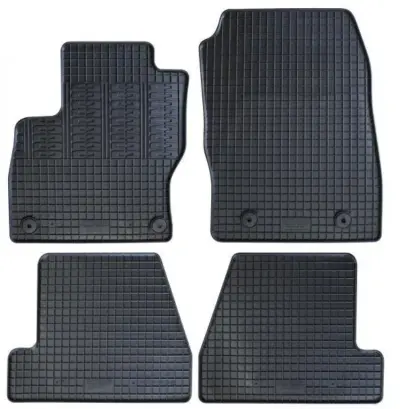 Set tappetini auto in gomma antiscivolo resistente per Ford Focus 2014-2018