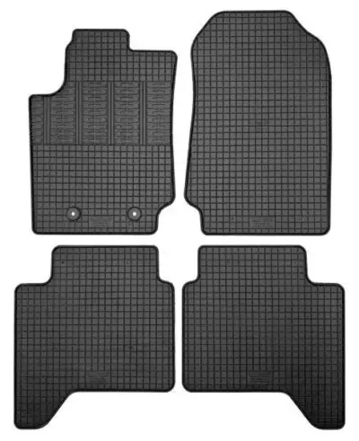 Set tappetini auto in gomma antiscivolo resistente per Ford Ranger 2012-2022