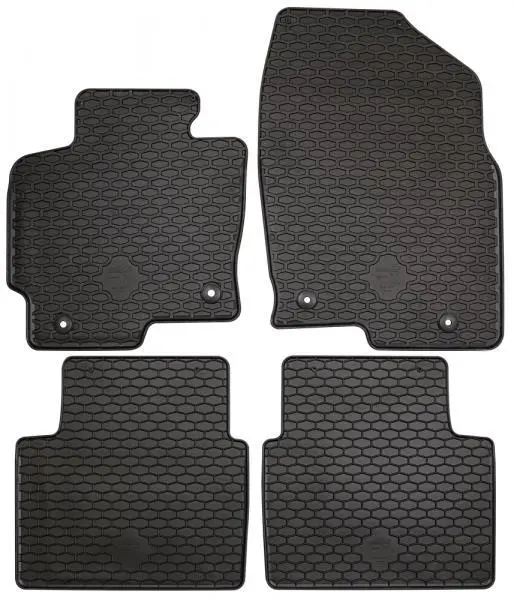 Set tappetini auto in gomma antiscivolo resistente per Mazda CX-5 2012-2017