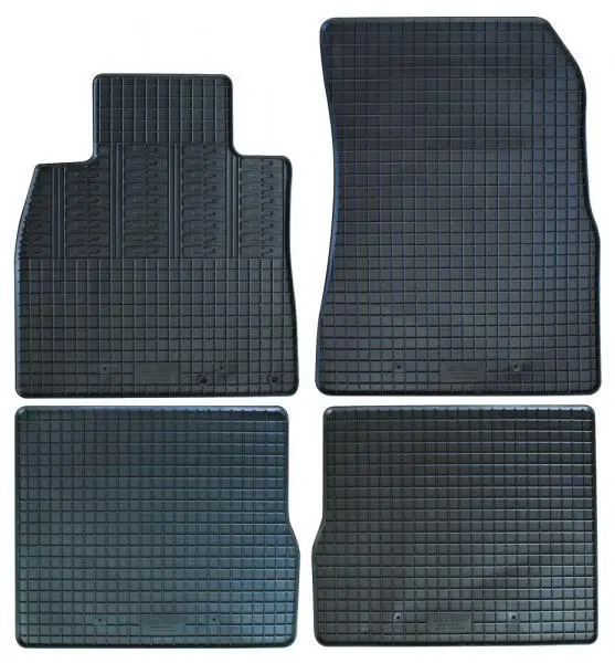 Set tappetini auto in gomma antiscivolo resistente per Nissan Note dal 2013