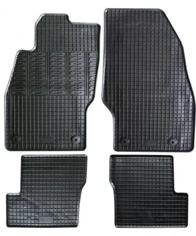 Set tappetini auto in gomma antiscivolo resistente per Opel Adam dal 2013