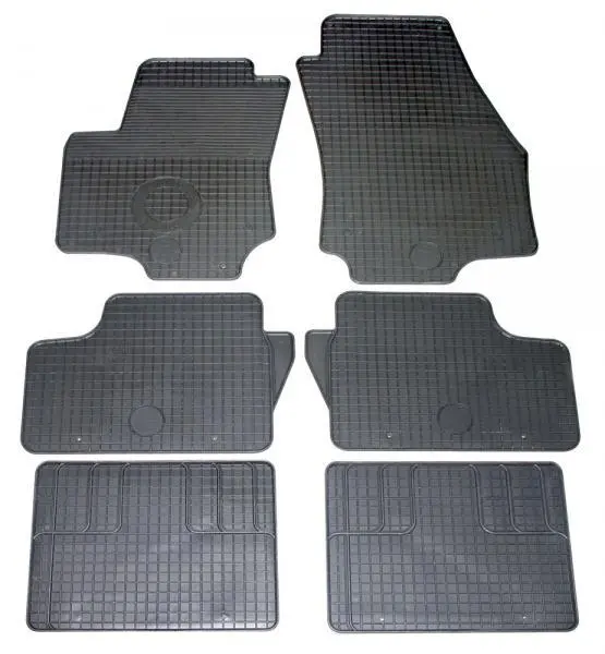 Set tappetini auto in gomma antiscivolo resistente per Opel Zafira 2005-2014