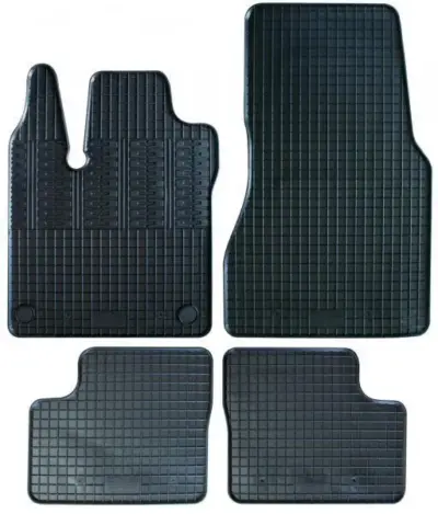 Set tappetini auto in gomma antiscivolo resistente per Renault Twingo dal 2014