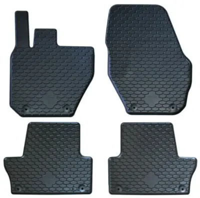 Set tappetini auto in gomma antiscivolo resistente per Volvo XC60 2008-2017