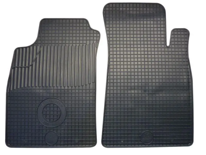 Set tappetini auto in gomma per Renault Kangoo . (Anteriori) 1997-2007