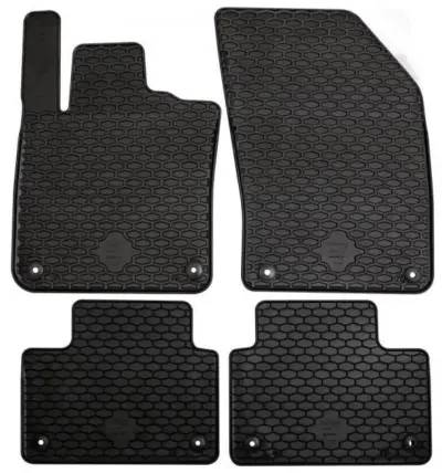 Set tappetini auto in gomma per Volvo S60 III dal 2019, V60 II dal 2018