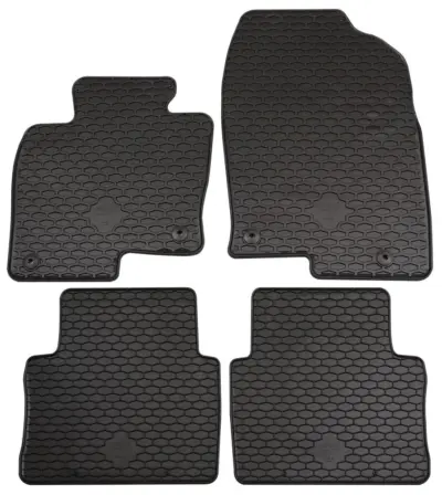 Set tappetini auto in gomma TPE antiscivolo su misura per Mazda CX-5 dal 2017