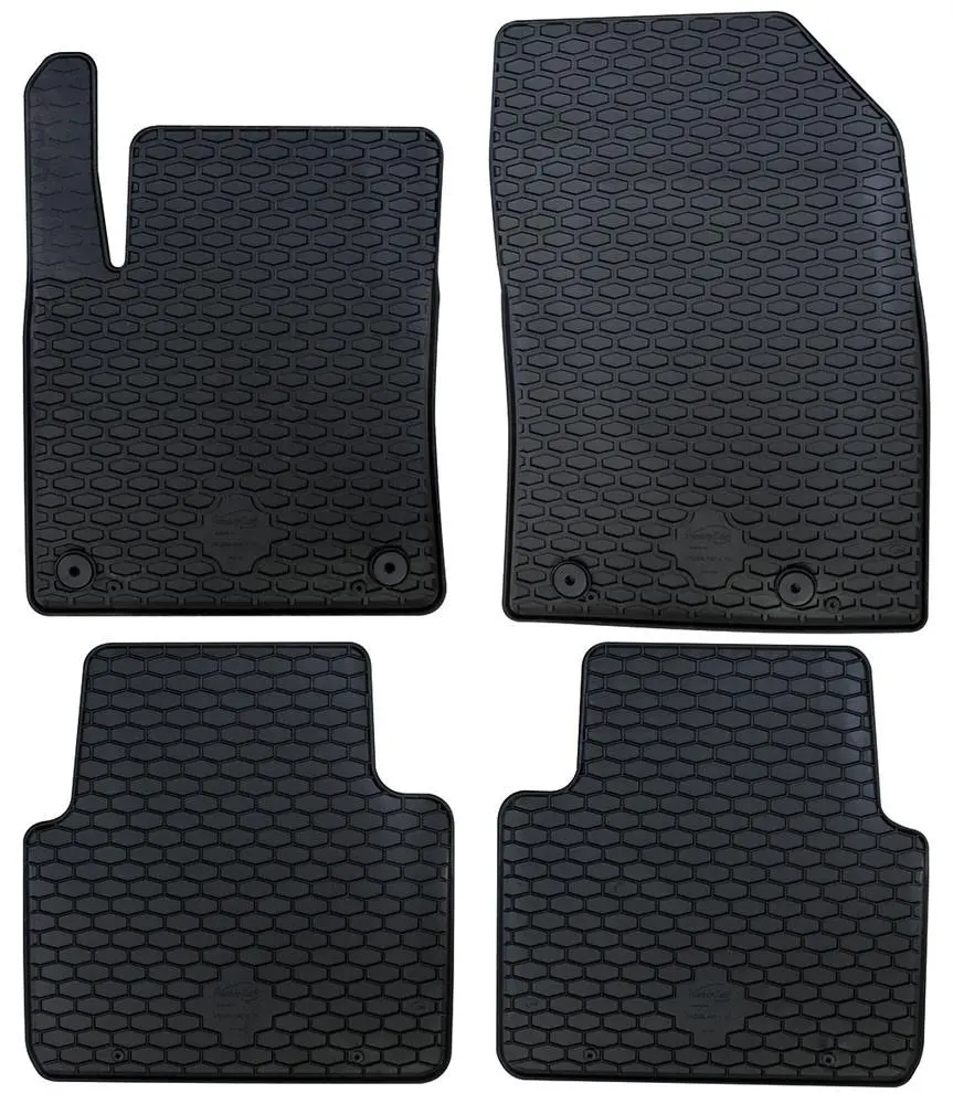 Set tappetini auto per Citroen C3 Aircross 2017-2024 · Opel Crossland dal 2017